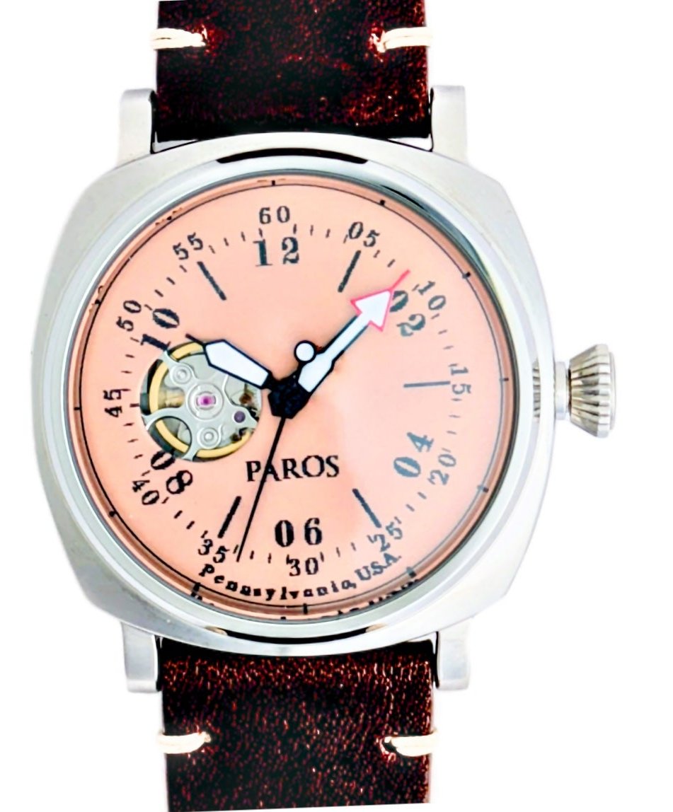 Salmon Tail Open Heart - Men's Automatic Watch